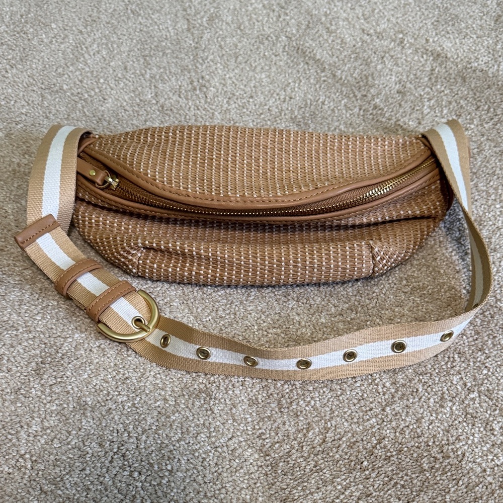 L*Space Evie Fanny Pack Crossbody Bag With Adjustable Strap, Waist Belt or Purse